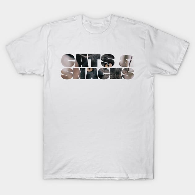 CATS & SNACKS T-Shirt by EdsTshirts